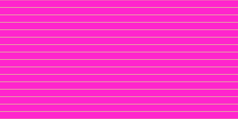 #ff25cd, #dbd393 horizontal lines, two pixels wide, twenty-three pixels apart
