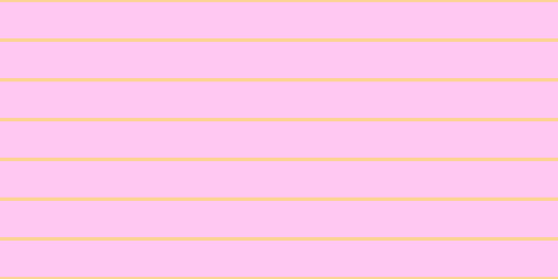 #ff25cd (25%), #fcd393 horizontal lines, five pixels wide, fifty-two pixels apart