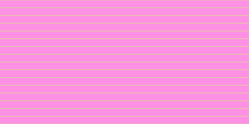 #ff25cd (50%), #dbd393 horizontal lines, two pixels wide, twenty-three pixels apart