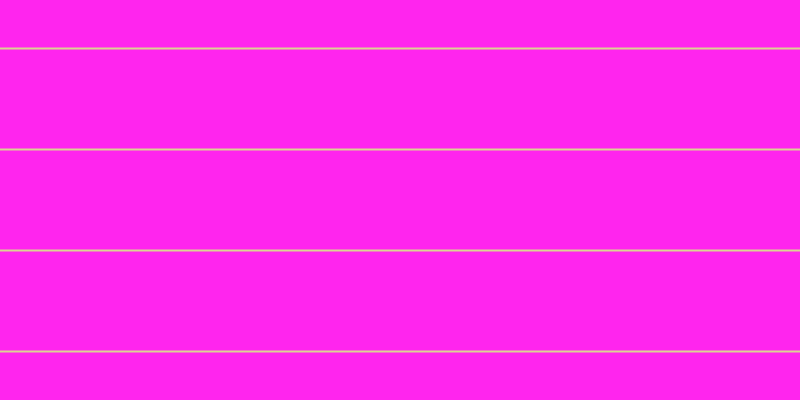 #ff25ee, #dbd393 horizontal lines, two pixels wide, ninety-nine pixels apart