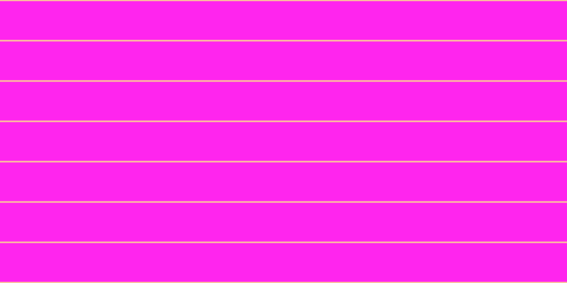 #ff25ee, #fcd393 horizontal lines, two pixels wide, fifty-five pixels apart
