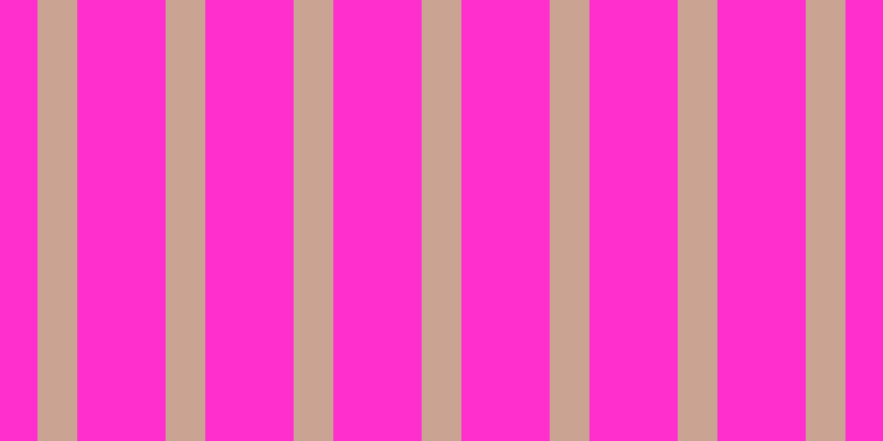 #ff2fcd, #caa393 vertical lines, thirty-six pixels wide, eighty pixels apart