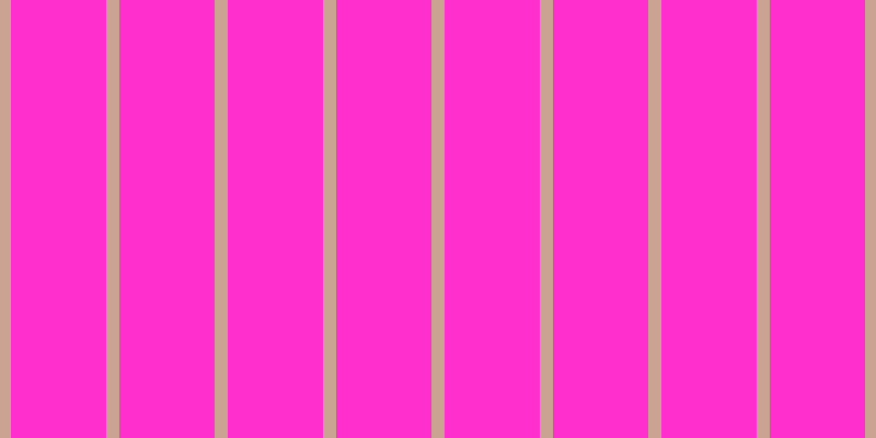 #ff2fcd, #caa393 vertical lines, twelve pixels wide, eighty-seven pixels apart