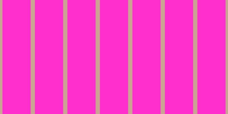 #ff2fcd, #caa393 vertical lines, fifteen pixels wide, ninety-nine pixels apart