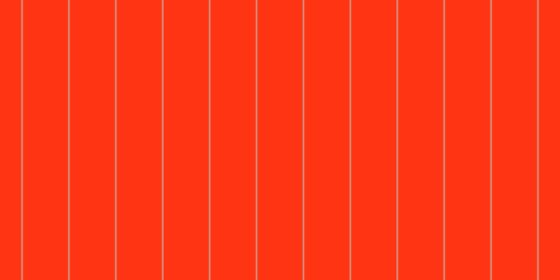 #ff3413, #caa393 vertical lines, two pixels wide, sixty-five pixels apart