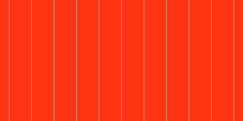 #ff3413, #caa393 vertical lines, two pixels wide, seventy-two pixels apart