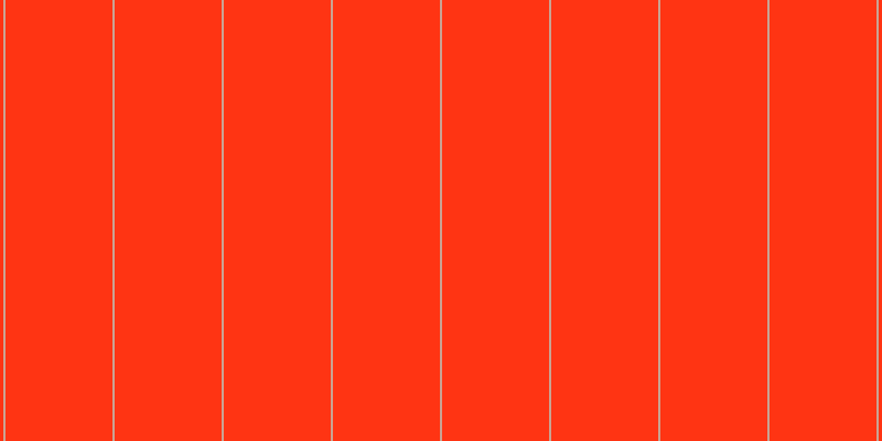 #ff3413, #caa393 vertical lines, two pixels wide, ninety-seven pixels apart