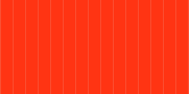 #ff3413, #eba393 vertical lines, one pixels wide, fifty-two pixels apart
