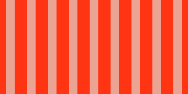 #ff3413, #eba393 vertical lines, thirty-seven pixels wide, fifty-two pixels apart