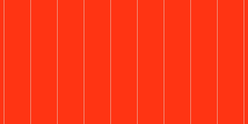 #ff3413, #eba393 vertical lines, two pixels wide, eighty-four pixels apart