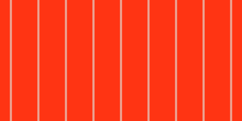 #ff3413, #eba393 vertical lines, seven pixels wide, eighty-four pixels apart