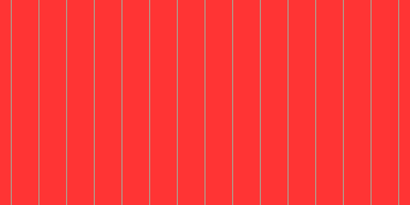 #ff3434, #a9a393 vertical lines, two pixels wide, fifty-two pixels apart