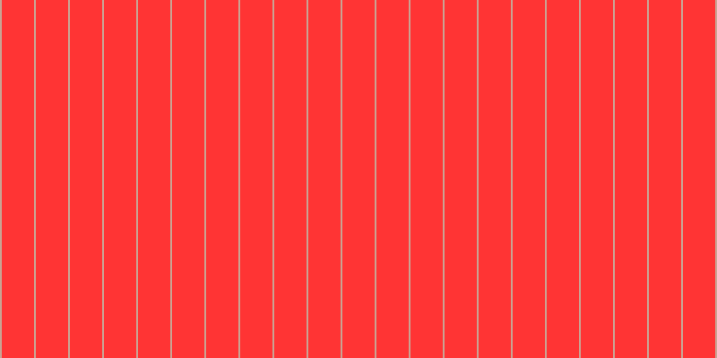 #ff3434, #caa393 vertical lines, two pixels wide, thirty-six pixels apart