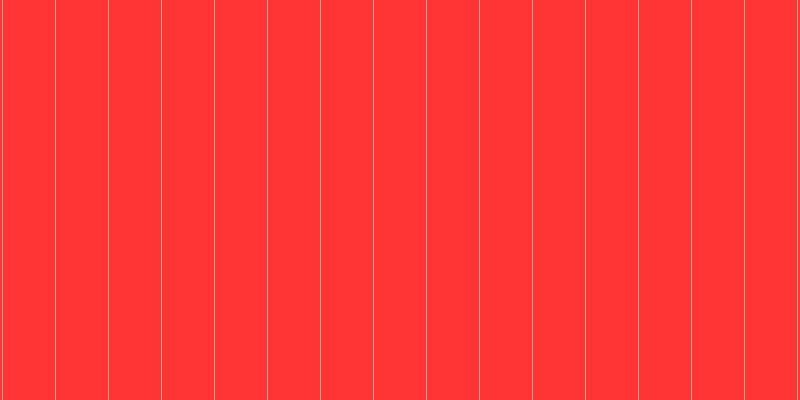 #ff3434, #caa393 vertical lines, one pixels wide, fifty-two pixels apart