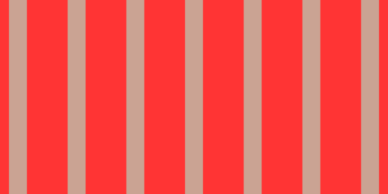 #ff3434, #caa393 vertical lines, thirty-seven pixels wide, eighty-four pixels apart