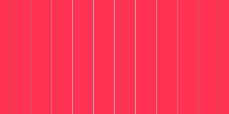 #ff3455, #caa393 vertical lines, two pixels wide, seventy-one pixels apart