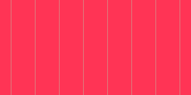 #ff3455, #caa393 vertical lines, two pixels wide, ninety-nine pixels apart