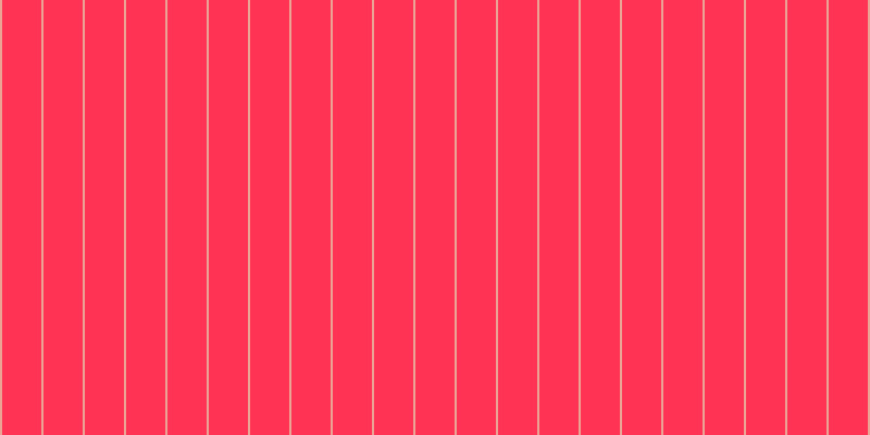#ff3455, #eba393 vertical lines, two pixels wide, thirty-six pixels apart