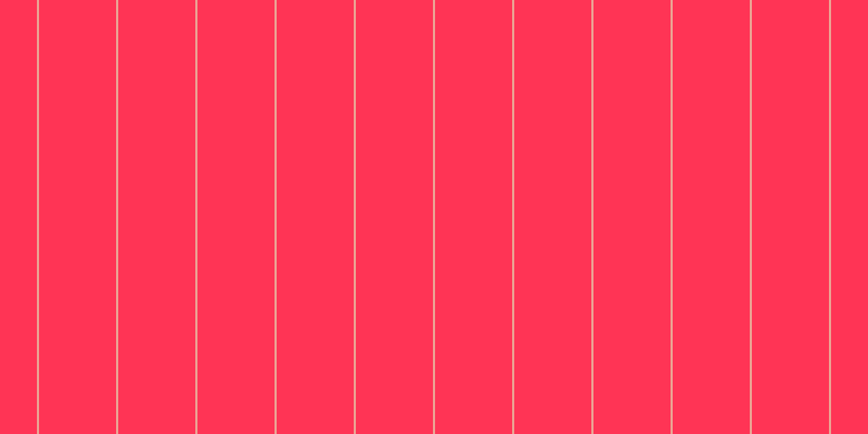 #ff3455, #eba393 vertical lines, two pixels wide, seventy-one pixels apart