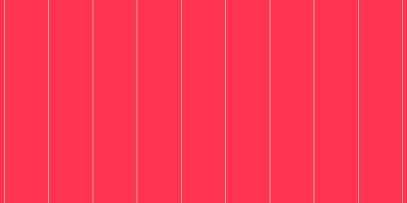 #ff3455, #eba393 vertical lines, two pixels wide, eighty-five pixels apart
