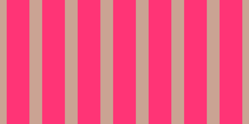 #ff3476, #caa393 vertical lines, forty-one pixels wide, seventy-three pixels apart