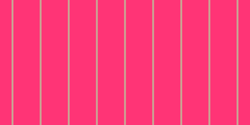 #ff3476, #caa393 vertical lines, six pixels wide, eighty-four pixels apart