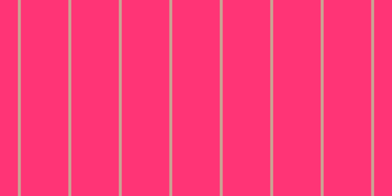 #ff3476, #caa393 vertical lines, six pixels wide, ninety-seven pixels apart