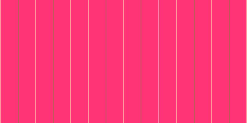 #ff3476, #eba393 vertical lines, two pixels wide, fifty-five pixels apart