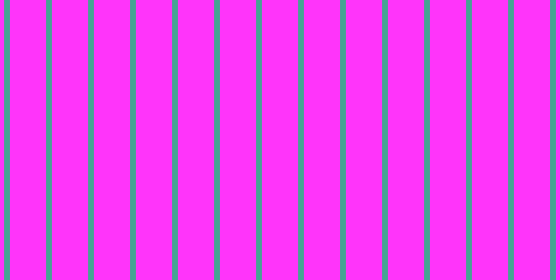 #ff34fa, #46a393 vertical lines, eight pixels wide, fifty-two pixels apart