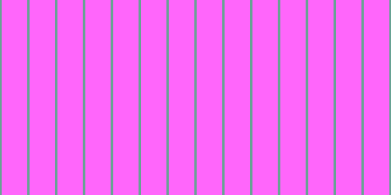 #ff34fa (75%), #67a393 vertical lines, five pixels wide, fifty-two pixels apart