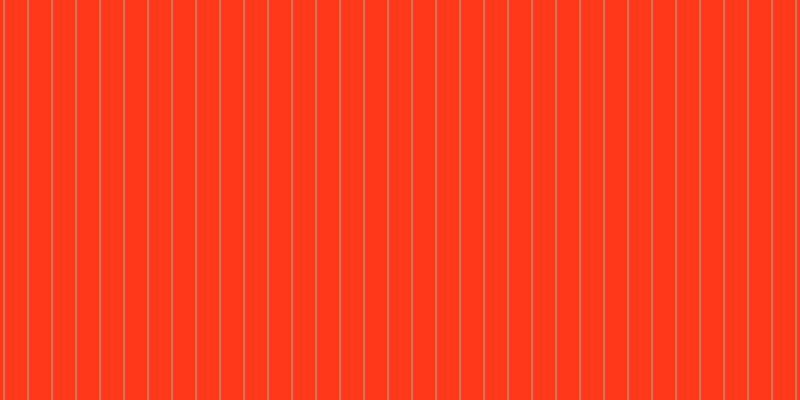 #ff391a, #caa393 vertical lines, one pixels wide, twenty-three pixels apart