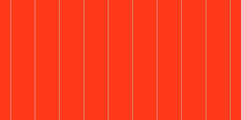 #ff391a, #caa393 vertical lines, two pixels wide, seventy-nine pixels apart
