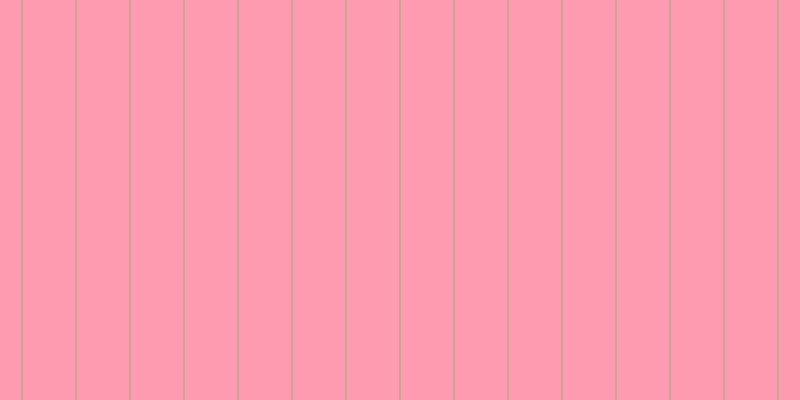 #ff3963 (50%), #caa393 vertical lines, two pixels wide, fifty-two pixels apart