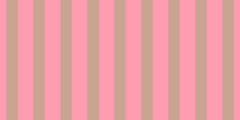 #ff3963 (50%), #caa393 vertical lines, thirty-eight pixels wide, fifty-two pixels apart