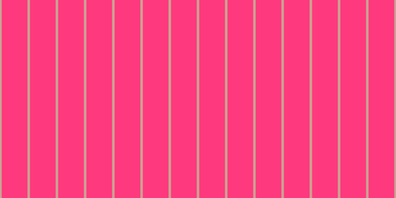 #ff397d, #caa393 vertical lines, five pixels wide, fifty-two pixels apart