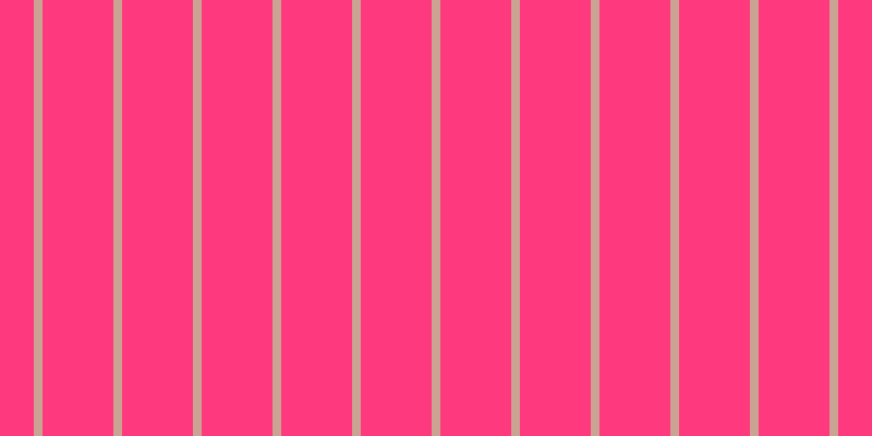 #ff397d, #caa393 vertical lines, eight pixels wide, sixty-five pixels apart
