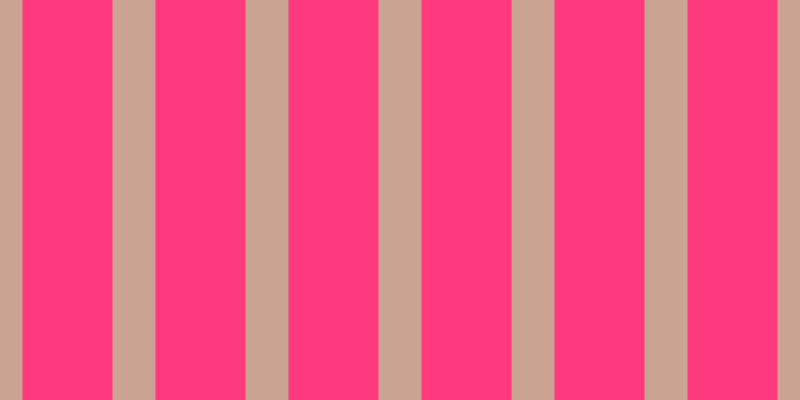 #ff397d, #caa393 vertical lines, forty-three pixels wide, ninety pixels apart