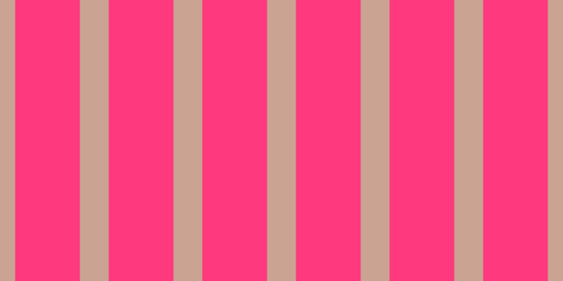 #ff397d, #caa393 vertical lines, forty-one pixels wide, ninety-two pixels apart