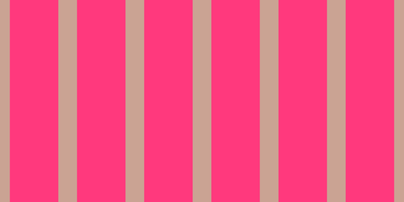 #ff397d, #caa393 vertical lines, thirty-seven pixels wide, ninety-six pixels apart