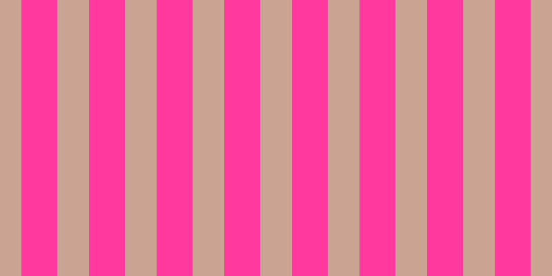 #ff399e, #caa393 vertical lines, forty-six pixels wide, fifty-two pixels apart