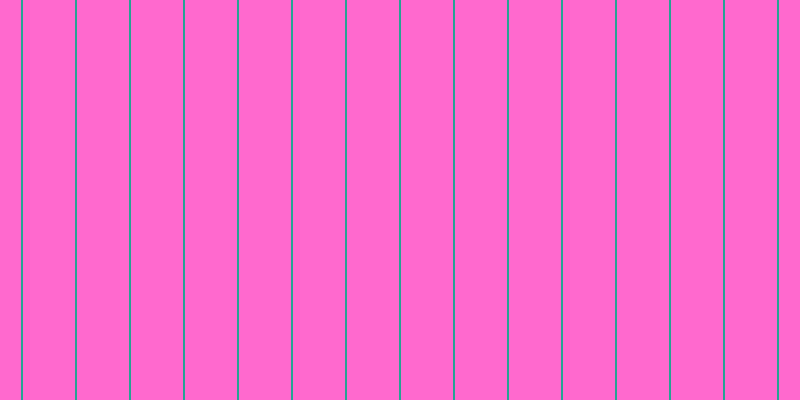 #ff39bf (75%), #25a393 vertical lines, two pixels wide, fifty-two pixels apart