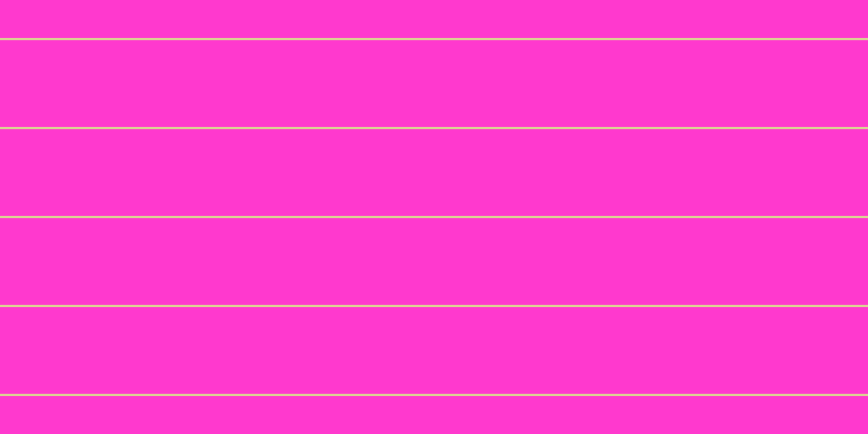#ff39ce, #dbd393 horizontal lines, two pixels wide, eighty pixels apart