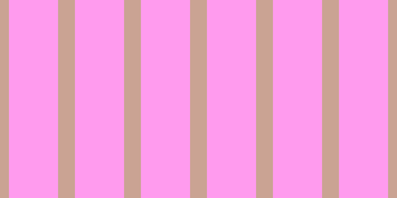 #ff39e0 (50%), #caa393 vertical lines, thirty-four pixels wide, ninety-nine pixels apart