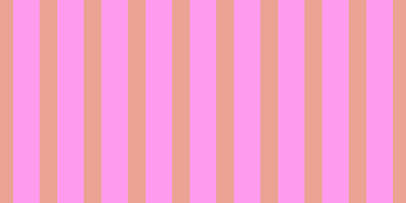 #ff39e0 (50%), #eba393 vertical lines, thirty-five pixels wide, fifty-two pixels apart