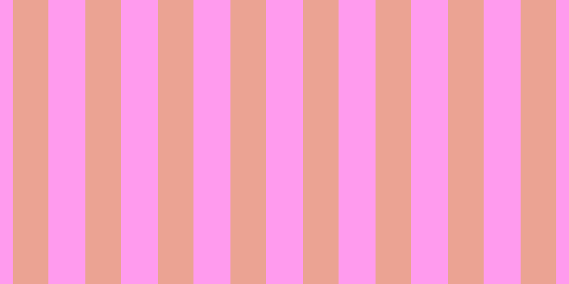 #ff39e0 (50%), #eba393 vertical lines, fifty pixels wide, fifty-two pixels apart