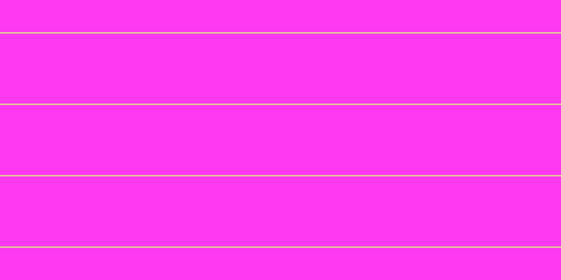 #ff39ef, #dbd393 horizontal lines, two pixels wide, one hundred pixels apart