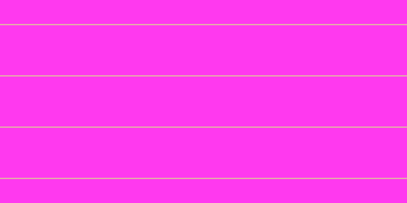 #ff39ef, #dbd393 horizontal lines, two pixels wide, ninety-nine pixels apart