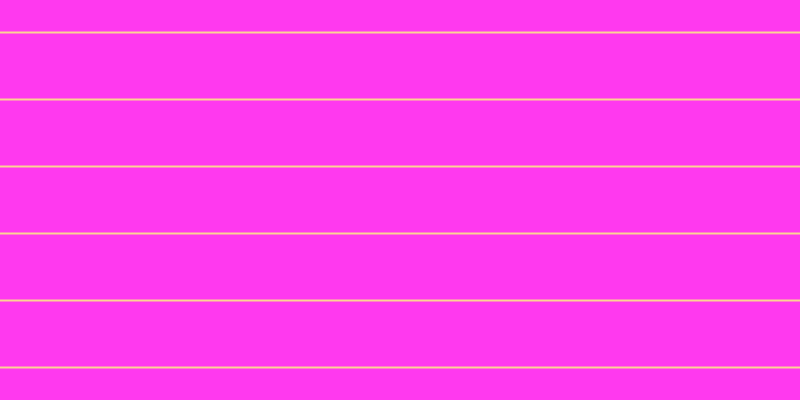 #ff39ef, #fcd393 horizontal lines, two pixels wide, sixty-five pixels apart