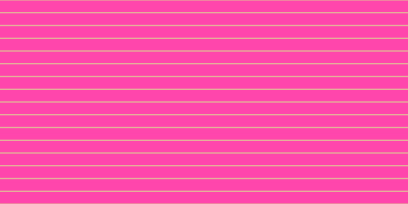 #ff46ac, #dbd393 horizontal lines, two pixels wide, twenty-three pixels apart