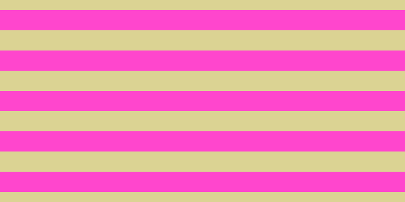 #ff46cd, #dbd393 horizontal lines, forty pixels wide, forty pixels apart